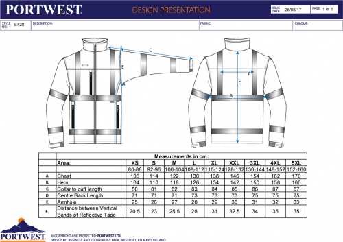 Jacheta Hi-Vis softshell (3L), portocaliu, regular, Portwest
